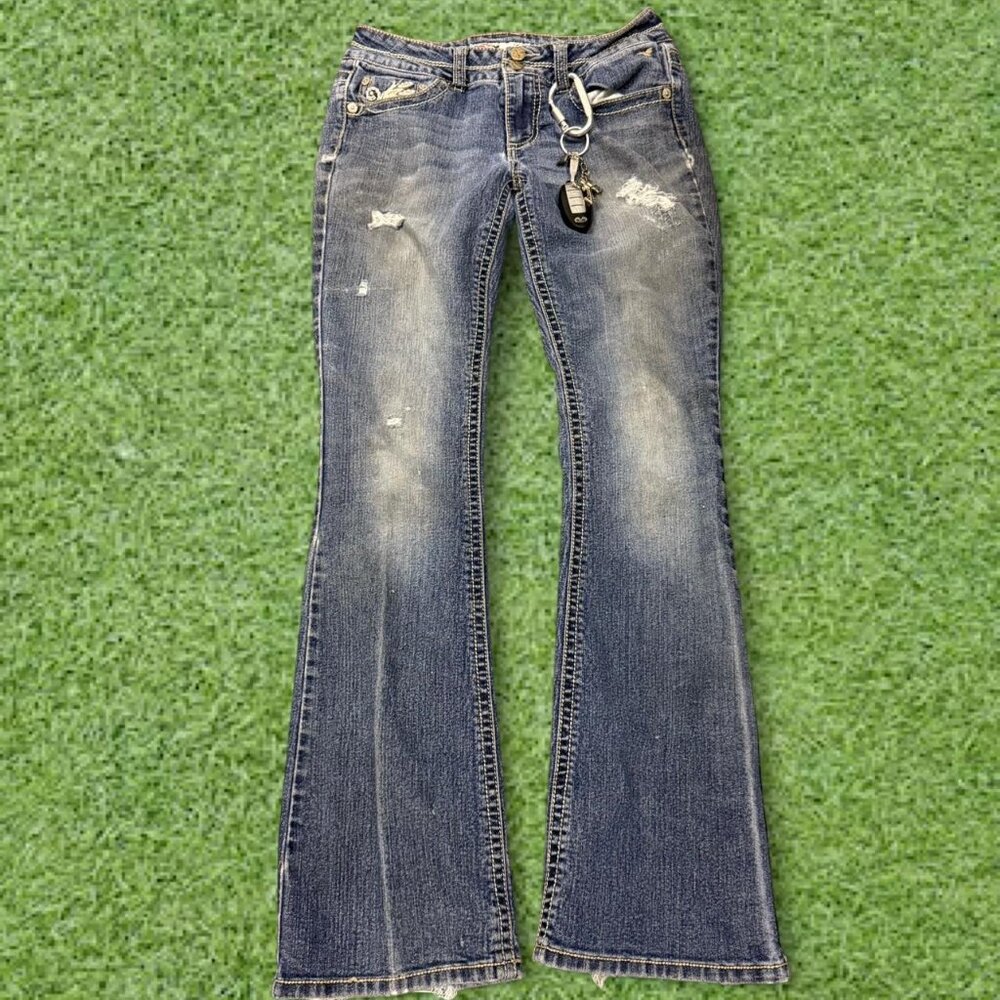 Silver Jeans Co. Women's Blue and Navy Jeans